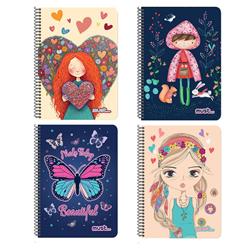 SPIRAL NOTEBOOK 17Χ25 4S 120SH MUST SWEETY