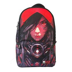 Backpack Must Art Red Girl 1 Main Case