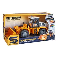 LOADER FRICTION 1:16 32X13X22,5CM WITH SOUND & LIGHT LUNA