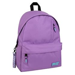 BACKPACK MUST TEAM MONOCHROME CLASSIC 32X17X42 SINGLE POCKET LIGHT PURPLE WITH LIGHT BLUE