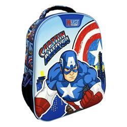 School Backpack Kindergarten Avengers Captain America Must Team 2 Cases