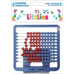 COUNTER PLASTIC 100BEADS THE LITTLIES