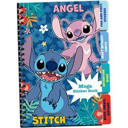 STICKER BOOK 13,2X20,3CM LILO&STITCH