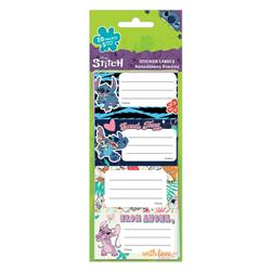 Ετικέτες Αυτοκόλλητες Disney Stitch 20 Τμχ. 5 Φύλλα