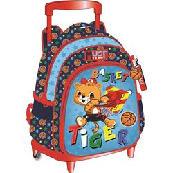 TROLLEY BAG MUST TEAM 27X10X31CM 2CASES TIGER BASKETBALL