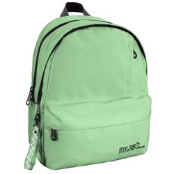 Backpack Must Monochrome rPET Fluo Green 2 Main Cases