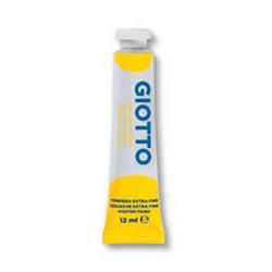 GIOTTO EXTRA FINE POSTER PAINT 12ml in Box 6 – lemon yellow