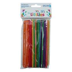 WOOD JUMBO STICKS 30PCS WITH STICKS 10PCS THE LITTLIES