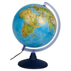 GLOBE ELITE 30CM WITH LIGHT GEOPHYSICAL/POLITICAL GREEK
