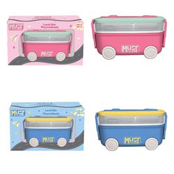 LUNCH BOX PP 1100ML MUST TEAM 2 COLORS