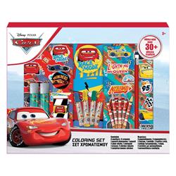 COLORING SET 30PCS CARS