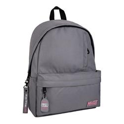 BACKPACK MUST TEAM MONOCHROME 32X17X42 SINGLE POCKET GREY 900D RPET