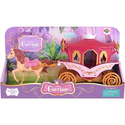 CARRIAGE SET 31,5X8,5X17,5CM LUNA