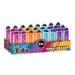 ERASER PENCIL 4COLORS 65x16mm THE LITTLIES