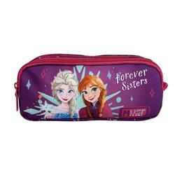 Σχολική Κασετίνα Βαρελάκι Disney Frozen Forever Sisters Must Team 2 Θήκες