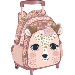 TROLLEY BAG MUST TEAM 27Χ10Χ31 2CASES CUTE DEER