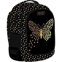 BACKPACK MUST TEAM 32Χ18Χ43 3CASES GOLD BUTTERFLY