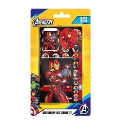 STATIONERY SET 5PCS IRON MAN