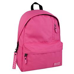 BACKPACK MUST TEAM MONOCHROME CLASSIC 32X17X42 SINGLE POCKET PINK WITH LIGHT PINK