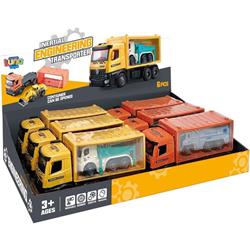 TRANSPORTATION TRUCK WITH 1 CAR 2 COL LUNA