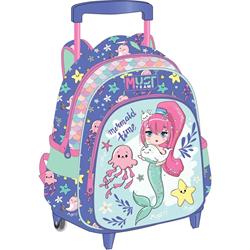 TROLLEY BAG MUST TEAM 27Χ10Χ31 2CASES MERMAID TIME