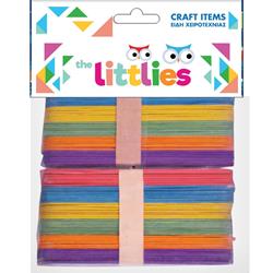 WOOD JUMBO STICKS 150mm 80PCS THE LITTLIES