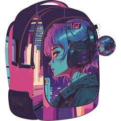 BACKPACK MUST TEAM 32X18X43CM 3CASES GIRL