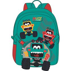 BACKPACK MUST TEAM 28X14X33CM 1CASE WITH DETACHABLE WAIST AND SHOULDER BAG TRUCKS