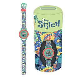 DIGITAL WATCH IN TIN COIN BANK STITCH DESIGN 2