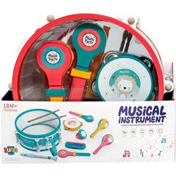 MUSIC INSTRUMENTS SET 8PCS 28,3X12,4X25,9CM LUNA