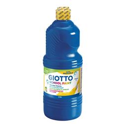 GIOTTO SCHOOL PAINT 1000 ml bottle -  blue