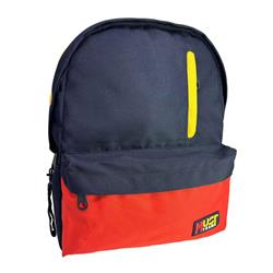 BACKPACK MUST TEAM MONOCHROME 32X17X42 SINGLE POCKET BLUE, RED, YELLOW