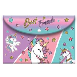 FOLDER WITH BUTTON A4 MUST TEAM   UNICORN