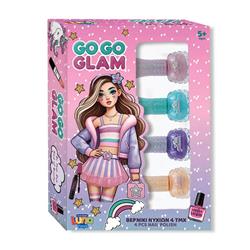 ΒΕΡΝΙΚΙΑ ΝΥΧΙΩΝ ΣΕΤ 4ΤΜΧ 20,3X4X14EK GO-GO GLAM LUNA