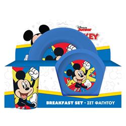 BREAKFAST SET 3PCS MICKEY MOUSE