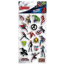 STICKERS PUFFY 10X22CM AVENGERS