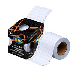 WHITE ROLL STICKY NOTES 50MMX8M LUNA