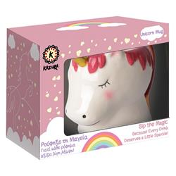 MUG CERAMIC 485ML KAZURA UNICORN