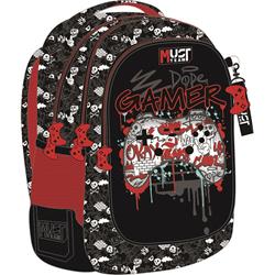 ΤΣΑΝΤΑ ΠΛΑΤΗΣ MUST TEAM 32Χ18Χ43ΕΚ 3ΘΗΚΕΣ GAME PAD