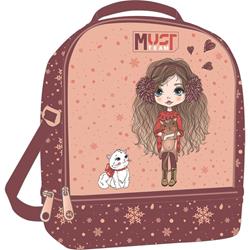 ΤΣΑΝΤΑΚΙ ΦΑΓΗΤΟΥ MUST TEAM 22Χ16Χ28ΕΚ ΙΣΟΘΕΡΜΙΚΟ GIRL IN WINTER WITH FUR