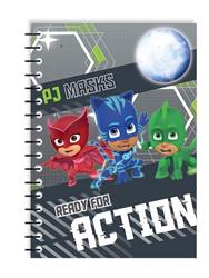 SPIRAL NOTEBOOKS 17Χ25 2SUBS 64Φ PJ MASKS