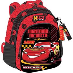 BACKPACK 27X10X31CM 2CASES CARS KA-CHOW