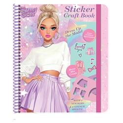 ΣΕΤ ΖΩΓΡΑΦΙΚΗΣ ΜΟΔΑΣ ΜΕ ΑΥΤΟΚΟΛΛΗΤΑ & ΣΤΕΝΣΙΛ 20 ΣΕΛΙΔΩΝ 26X20,5ΕΚ GLAMMY GLOSS