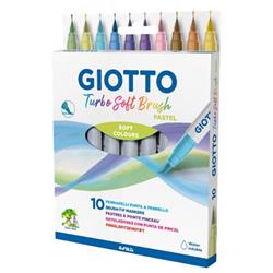 GIOTTO TURBO SOFT BRUSH PASTEL 10PCS