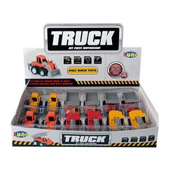 Die-Cast Trucks Luna Toys 12Pcs 23x16x4cm.