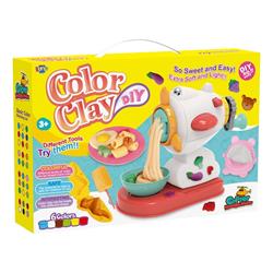 SOFT DOUGH WITH MACHINE 2DES 33X7X22CM 6COL LUNA