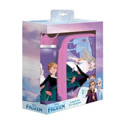 Lunch Set Disney Frozen Lunch Box -Water Canteen Stainless Steel 500ml