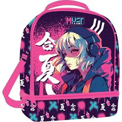 LUNCH BAG MUST TEAM YUMMY 22Χ16Χ28 ISOTHERMAL ANIME