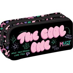 PENCIL CASE MUST ΤΕΑΜ ENERGY 21Χ6Χ9 2ZIPPERS THE COOL ONE