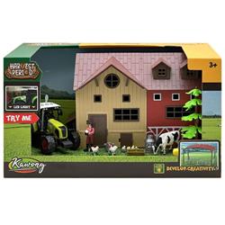 Τρακτέρ Φάρμα Σετ με ήxο και φως Luna Toys 41,5x21x24,5εκ.